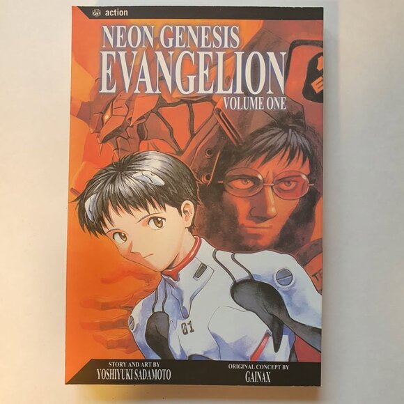 Neon Genesis Evangelion Vol. 1, Sadamoto, Yoshiyuki, VGC Manga Book Volume One - Picture 1 of 7